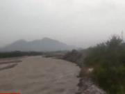 Debido a la crecida por las lluvias, río Chancay se desborda en el sector 3 de Huayán