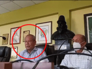 Secretario Técnico del CODISEC de Aucallama se presenta ante Comando Covid sin mascarilla