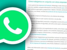 WhatsApp informa que no compartirá datos con Facebook este 8 de febrero