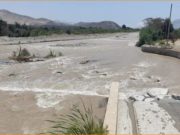 Crecida de caudal podría ocasionar el desborde del río Chancay