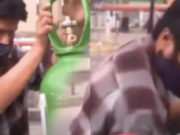 ¡Lamentable! Hombre que hacía cola de 3 días para recargar oxígeno tuvo que retirarse tras el fallecimiento de su familiar