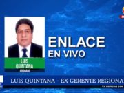 Exgerente Regional Dr. Luis Quintana explica alcances de la Ley de Emergencia del sector salud