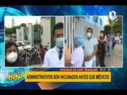 Hospital Rebagliati: Gerentes y secretarias se vacunaron antes que médicos denunció Dra. huaralina