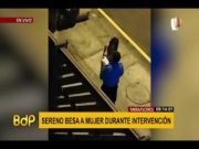 Mujer joven en Miraflores inventa nueva forma de pagar las multas: Con un beso