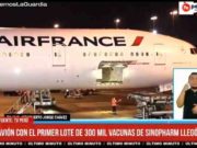 Llegada Vacuna COVID-19 al Perú: Primer lote con 300 mil dosis de vacunas de Sinopharm ya aterrizó