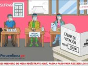 YA COBRASTES! Si eres miembro de mesa regístrate aquí para recibir los S/ 120