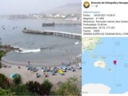 Guardacostas del Puerto de Chancay activaron alerta de tsunami