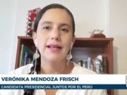 Verónika Mendoza: «Vamos a garantizar que la vacuna sea universal y gratuita»