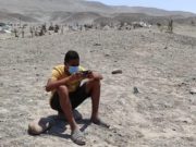 Nasca: Escolares del distrito de Changuillo suben hasta lo alto de un cementerio para captar señal y estudiar