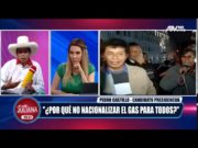 Pedro Castillo se enfrenta con Juliana por su propuesta de eliminar los programas basura de la TV