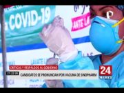 Guzmán, Verónika y Acuña se pronuncian sobre denuncia contra la vacuna de Sinopharm