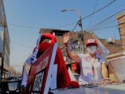 “Gran Caravana del Triunfo” de candidata Rosa Elena Balcázar recorrió calles de Huaral
