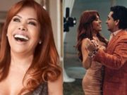 Magaly Medina y Alfredo Zambrano fueron captados en el aeropuerto tras anunciar su divorcio
