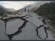 Áncash: Falla geológica destruye carretera y tres comunidades quedan aisladas