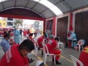 Bomberos Huaralinos recibieron la primera dosis de la vacuna contra la covid-19