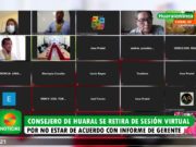 Consejero de Huaral se retira de sesión virtual por no estar de acuerdo con informe de gerente