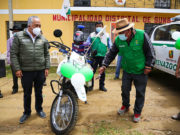 Entregan camioneta y motocicleta al distrito de Sumbilca para reforzar la seguridad ciudadana