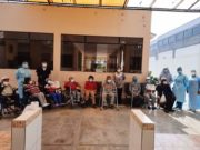 Ancianitos del albergue “San Juan Bautista de Huaral” fueron vacunados contra la covid-19