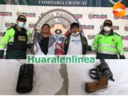 Chancay: Detienen a dos presuntos delincuentes que habrían asaltado a camión repartidor de huevos en Peralvillo