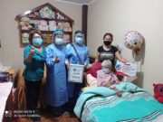 Juana Moreno de 104 años es la Huaralina más longeva en recibir la vacuna contra la covid-19