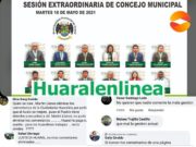 Ciudadanos se quejan tras observar que sus mensajes fueron borrados durante la transmisión de la sesión de concejo