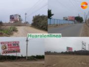 A días de las elecciones aparecen letreros con mensajes políticos en diversas zonas de Huaral
