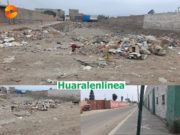 Calle aledaña al estadio Julio Lores Colán convertida nuevamente en un basural