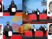 Congresistas electos de la Región Lima Provincias recibieron sus credenciales para el periodo 2021-2026