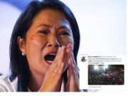 Keiko Fujimori convoca»a una vigilia por la democracia» este sábado 26