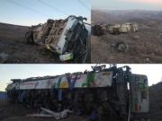 Tragedia: 27 personas perdieron la vida tras despiste de ómnibus en Nazca