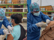 Hoy jueves 8 inició la vacunación de los adultos de 55 a 59 años en Aucallama