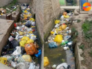 Incalificable falta de cultura ambiental: Canal de regadío es botadero de basura en Huaral