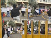 Personal de Salud protestó por la designación del nuevo director del Hospital de Chancay