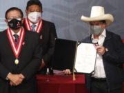 Pedro Castillo recibió la credencial de Presidente de la República
