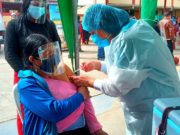 Hoy sábado continúa la vacunación de los adultos de 55 a 59 años en Huaral