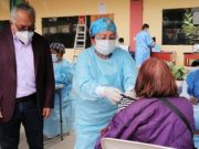 Gobernador Ricardo Chavarría supervisó el Vacunatón en Huaral