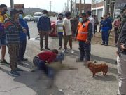 Huaura: violento accidente entre una mototaxi y una camioneta dejó tres heridos (VIDEO)