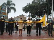 Ministro de Comercio Exterior y Turismo, participó en el Izamiento de la Plaza de Armas de Huaral