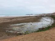 GORE dispuso maquinarias pesadas para trabajos de mantenimiento en playa Chorrillos-Huacho