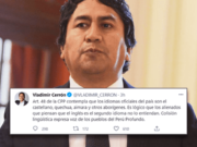 Vladimir Cerrón tilda de «ALIENADOS» a congresistas que no entendieron discurso en Quechua de Bellido