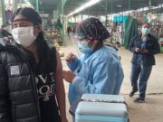 Continúa la vacunación de los adultos de 25 años en adelante en Huaral