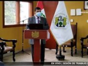 Jefe del hospital de Huaral presentó informe ante la Comisión de salud del C.R. en Chancay