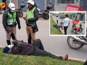 Motorizado de delivery sufrió accidente tras evitar atropellar a perrito