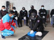 Serenos de Aucallama recibieron capacitación por parte del SAMU para atender casos de emergencia