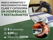DIRCETUR realizará jornada de capacitación sobre hospedajes y restaurantes este jueves 9 de setiembre