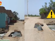 Denuncian que puente roto es un peligro para vecinos y conductores en Jesús del Valle