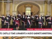 Estos son los nuevos ministros de Gabinete Ministerial encabezado por Mirtha Vásquez