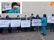 Grupo de enfermeras del hospital de Chancay exigen a la DIRESA el cambio del director Paredes