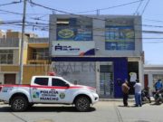 Huacho: Delincuentes asaltan entidad financiera y se llevan una fuerte suma de dinero