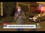 Video: Sujeto fue baleado por un sicario mientras caminaba en Santa Anita